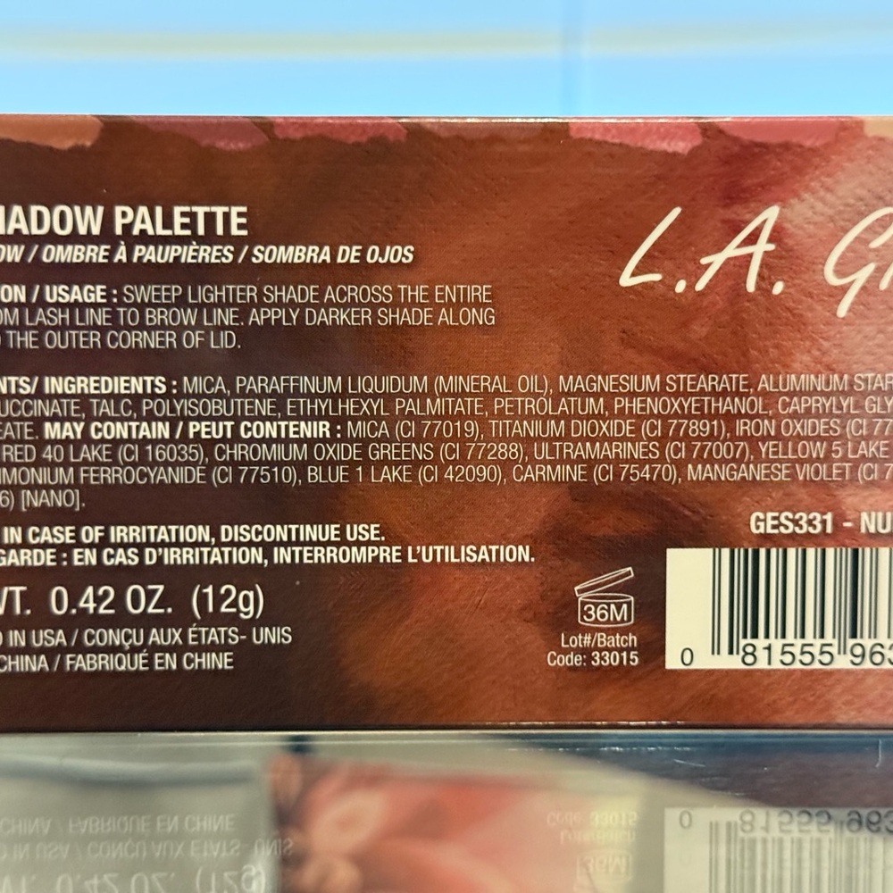 L.A. Colors Eyeshadow Palette - Rich Browns - Picture 4 of 7
